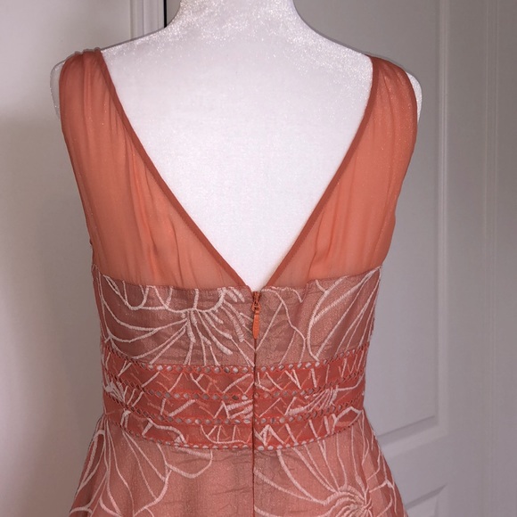 Anthropologie floral tea length dress - Picture 6 of 6